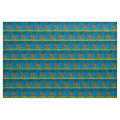 Giraffe - Natürliches Leinengewebe Stoff (Yard (91,4 cm))