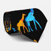 Giraffe Neck Tie Krawatte (Gerollt)