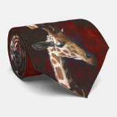 Giraffe Neck Tie Krawatte (Gerollt)