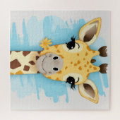 Giraffe niedlich puzzle (Horizontal)