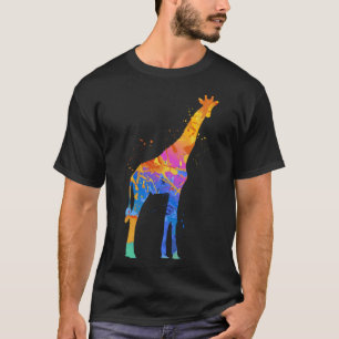 Giraffe Niedliche Wildtiere Giraffe Grafik T-Shirt