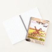 Giraffe - Notebook Notizblock (Innenseite)