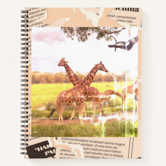 Giraffe - Notebook Notizblock