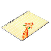 Giraffe - Notebook Notizblock (Linke Seite)