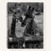 Giraffe - Notebook Notizblock (Vorderseite)