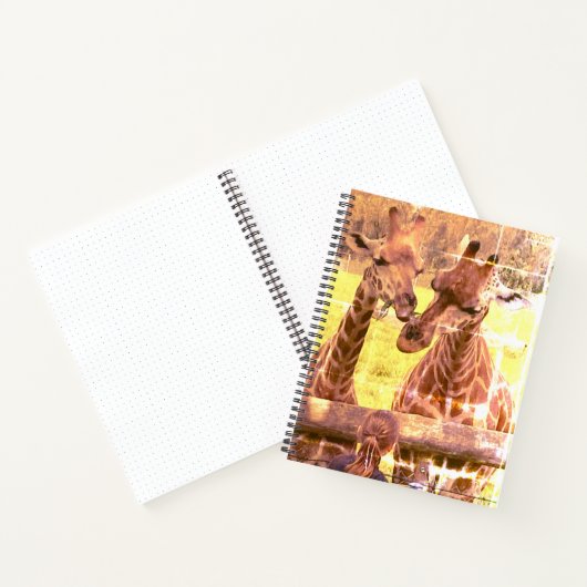 Giraffe - Notebook Notizblock (Innenseite)
