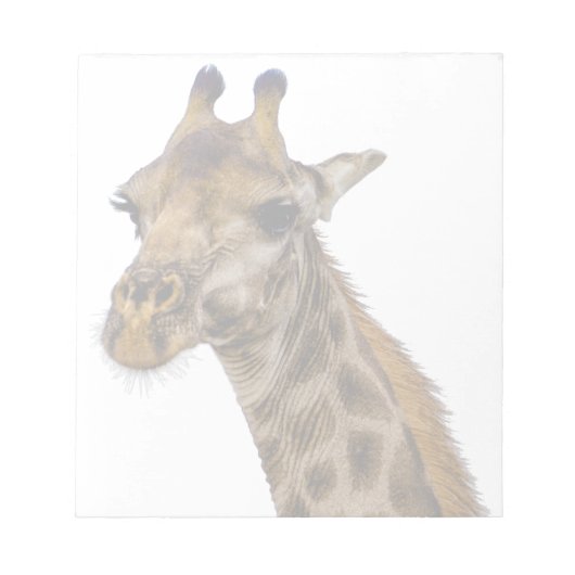 Giraffe Notepad Notizblock (Vorderseite)