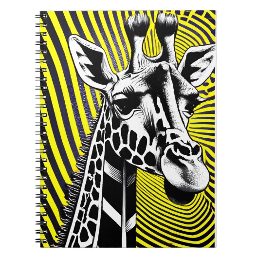Giraffe Notizblock (Vorderseite)