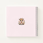 Giraffe Notizblock (Rückseite)