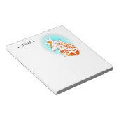 Giraffe Notizblock (angewinkelt)