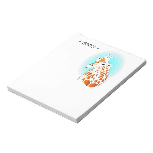 Giraffe Notizblock (Rotiert)