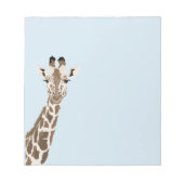 Giraffe Notizblock (Vorderseite)