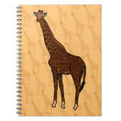 Giraffe notizblock (Vorderseite)