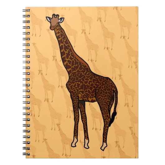 Giraffe notizblock (Vorderseite)