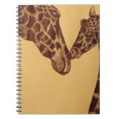 Giraffe Notizblock (Vorderseite)