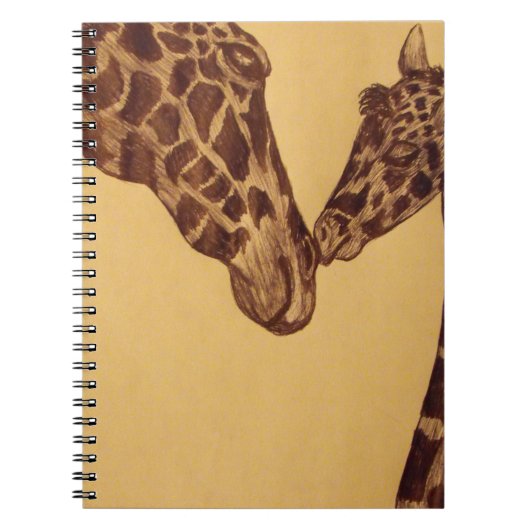 Giraffe Notizblock (Vorderseite)