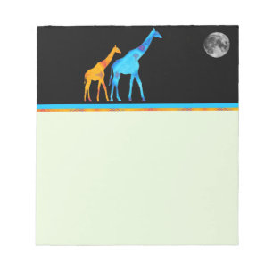 Giraffe Notizblock