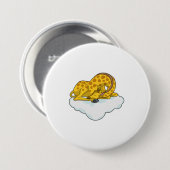 Giraffe on Clouds Button (Vorne & Hinten)