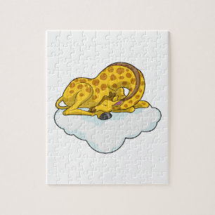 Giraffe on Clouds Puzzle