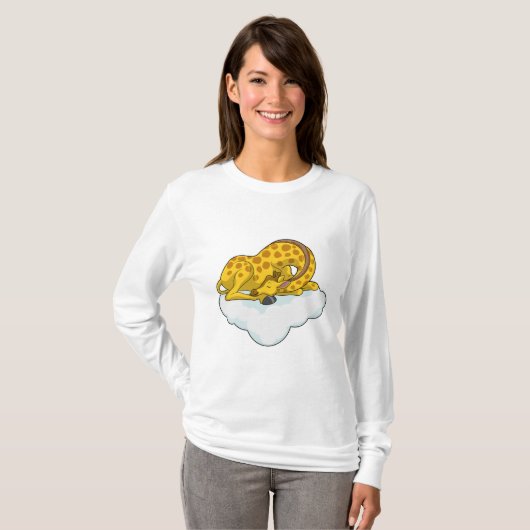 Giraffe on Clouds T-Shirt (Vorne ganz)