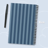 Giraffe on Unicycle Kid Blue Spiral Notebook Notizblock