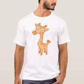 Giraffe - Orange T-Shirt (Vorderseite)