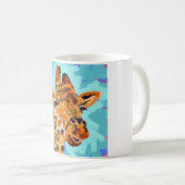 Giraffe Painting - Gift for Animal Lovers Kaffeetasse (VorderseiteRechts)