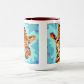 Giraffe Painting - Gift for Animal Lovers Tasse (Zentrum)