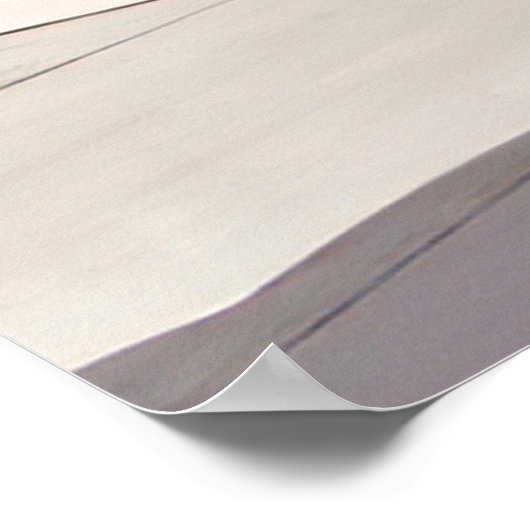 Giraffe Palm Springs Kunstdrucke, Giraffe mit Poster (Ecke)