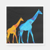Giraffe Paper Napkin Serviette (Vorderseite)