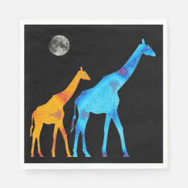 Giraffe Paper Napkin Serviette