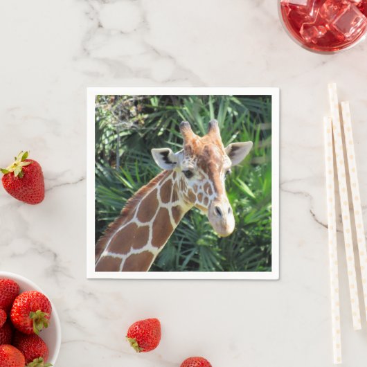Giraffe Paper Napkins Serviette (Beispiel)