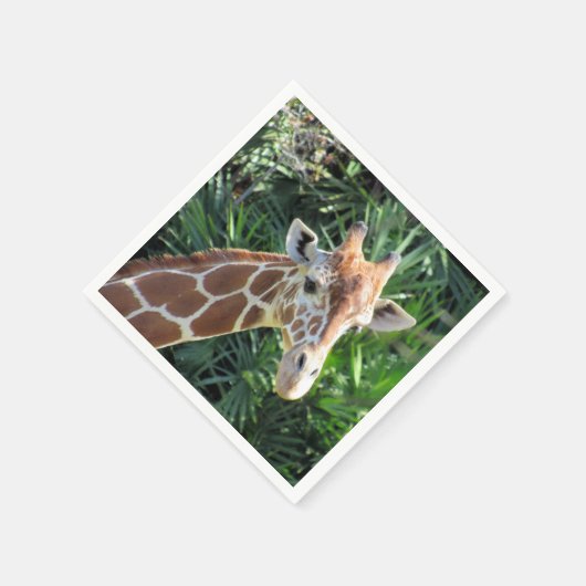 Giraffe Paper Napkins Serviette (Ecke)