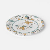 Giraffe Paper Tellers Pappteller (Schrägansicht)