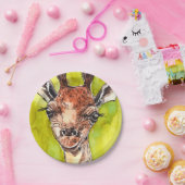 Giraffe Pappteller (Party)