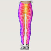 Giraffe-Party Leggings (Vorderseite)