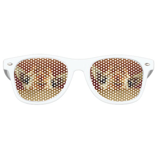 Giraffe-Party-Sonnenbrille Partybrille (Vorderseite)