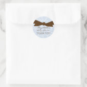Giraffe Pattern Baby Shower Stickers (Tasche)