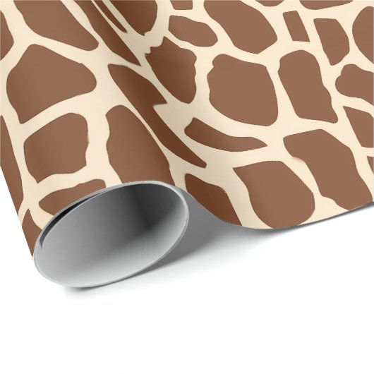 Giraffe Pattern Geschenkpapier (Rolleneckpunkt)