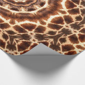 Giraffe Pattern_ Geschenkpapier (Ecke)