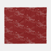 Giraffe + pegasus = Giraffsus Fleecedecke (Vorderseite (Horizontal))