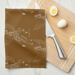 Giraffe + pegasus = Giraffsus Geschirrtuch