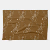 Giraffe + pegasus = Giraffsus Geschirrtuch (Horizontal)