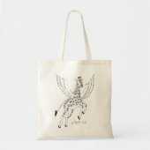 Giraffe + pegasus = Giraffsus Tragetasche (Vorne)