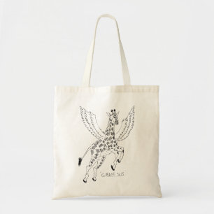 Giraffe + Pegasus = Giraffsus Tragetasche