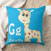 Giraffe personalisieren ABC: Buchstabe G - Ihren N Kissen (Decke)
