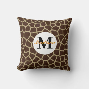 Giraffe, Personalisiertes Throw Kissen