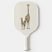 Giraffe Pickleball Schläger (Vorderseite)