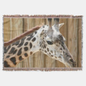 Giraffe Picture Throw Blanket Decke (Vorderseite)