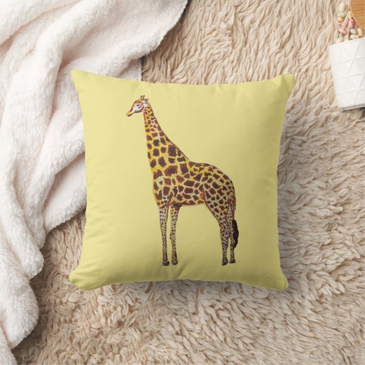 Giraffe Pinselstrich Kissen (Decke)